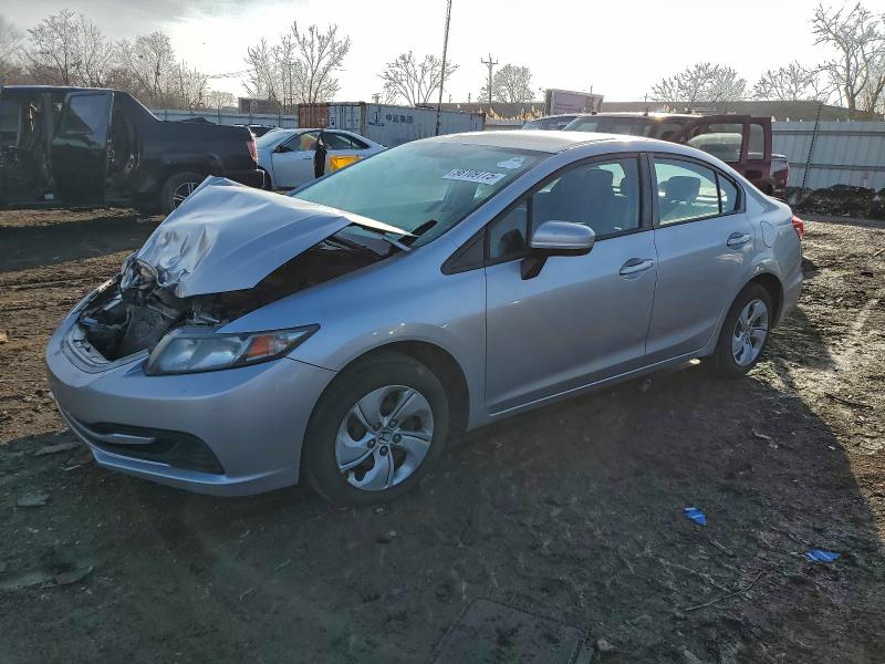 HONDA CIVIC LX 2014 with VIN 19XFB2F52EE054241 - Photo from auction