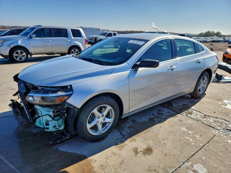 CHEVROLET MALIBU LS 2018 with VIN 1G1ZB5ST8JF121260 - Photo from auction