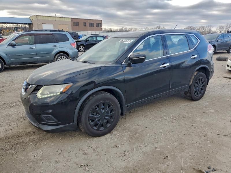 NISSAN ROGUE S 2015 with VIN KNMAT2MV4FP510641 - Photo from auction