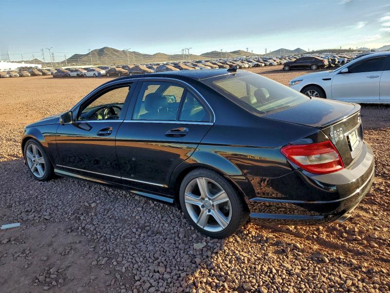 Photo 2 from auction – 2011 MERCEDES-BENZ C with VIN WDDGF5EB4BA515395