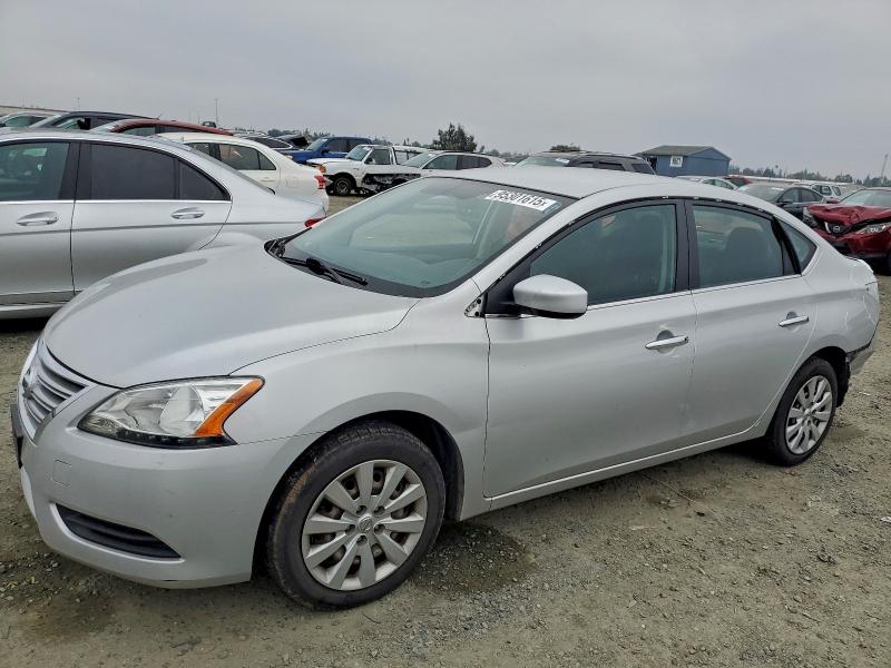 NISSAN SENTRA S 2015 with VIN 3N1AB7AP9FL668543 - Photo from auction