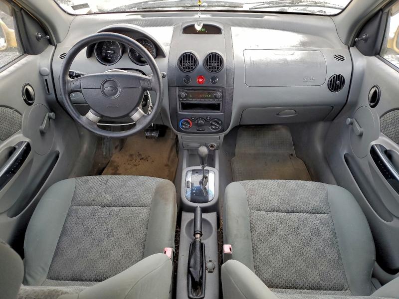Photo 8 from auction – 2005 CHEVROLET AVEO BASE with VIN KL1TD62675B304516
