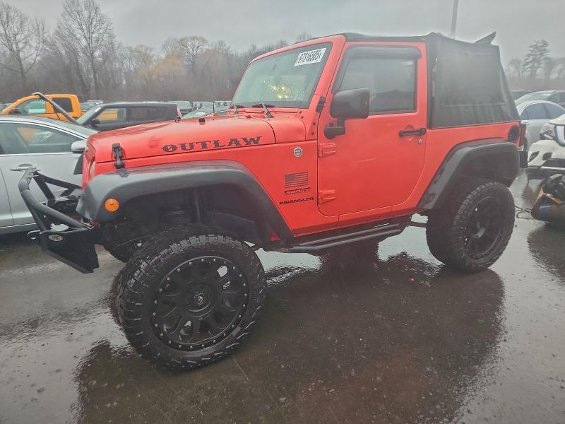 JEEP WRANGLER S 2013 with VIN 1C4AJWAG0DL644652 - Photo from auction