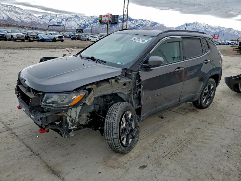 JEEP COMPASS TR 2018 with VIN 3C4NJDDB2JT455619 - Photo from auction