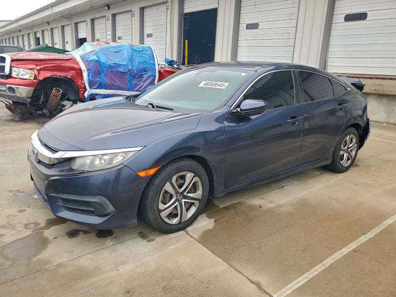 Photo 1 from auction – 2017 HONDA CIVIC LX with VIN 19XFC2F53HE219084