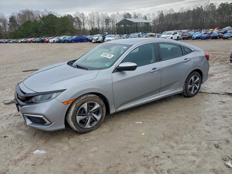 HONDA CIVIC LX 2019 with VIN 2HGFC2F62KH592980 - Photo from auction
