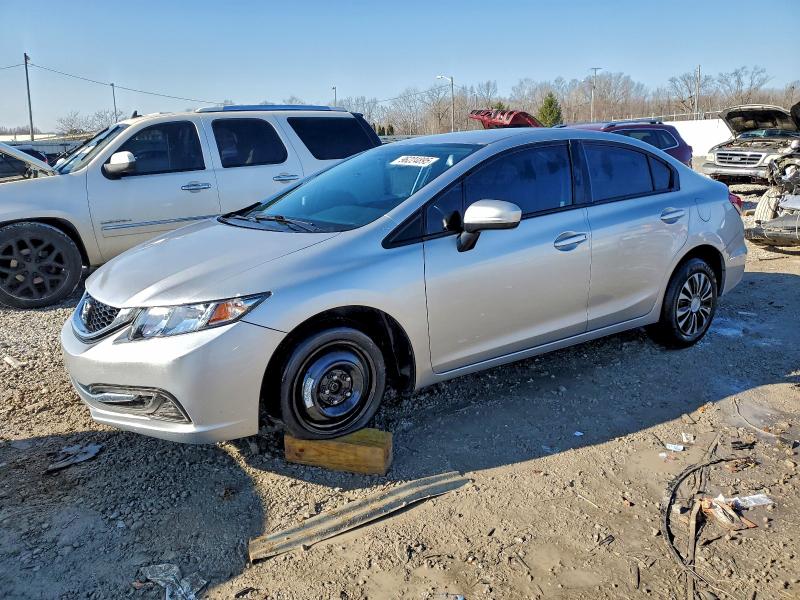 HONDA CIVIC LX 2015 with VIN 19XFB2F52FE007549 - Photo from auction