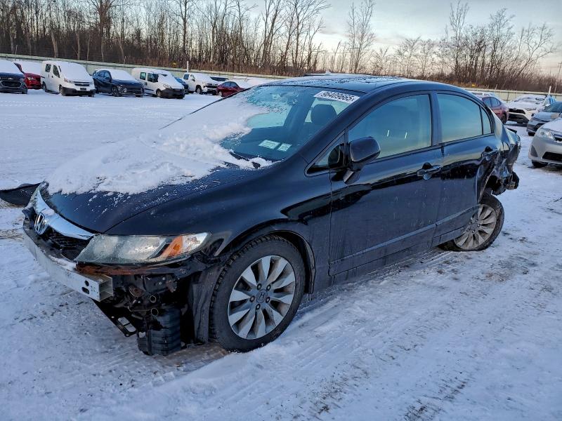 HONDA CIVIC EX 2009 with VIN 2HGFA16849H548183 - Photo from auction
