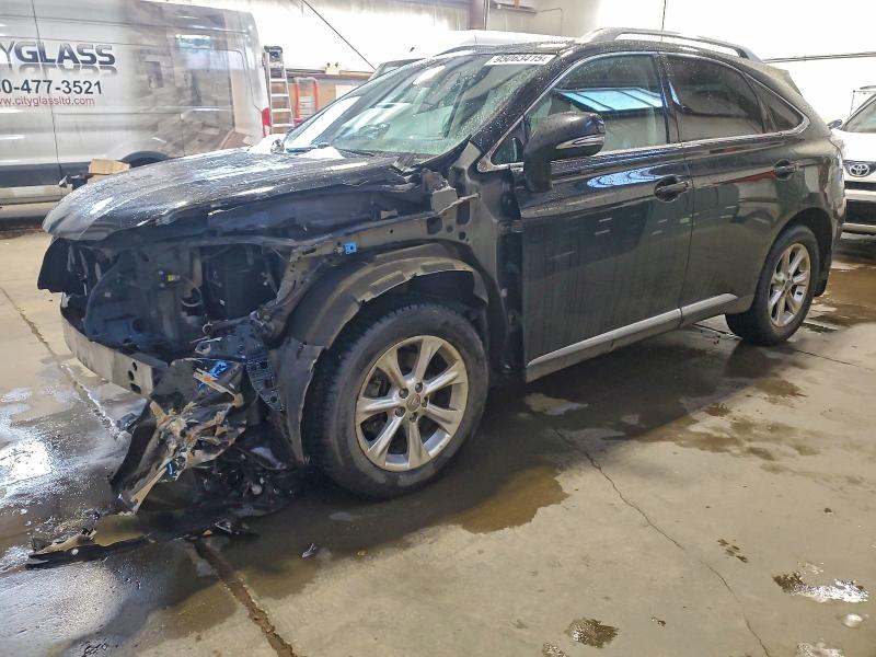 LEXUS RX 350 2011 with VIN 2T2BK1BA2BC095938 - Photo from auction