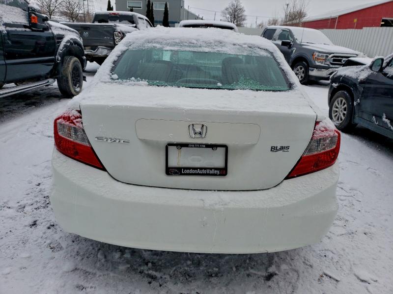 Photo 6 from auction – 2012 HONDA CIVIC with VIN 2HGFB2F54CH113390