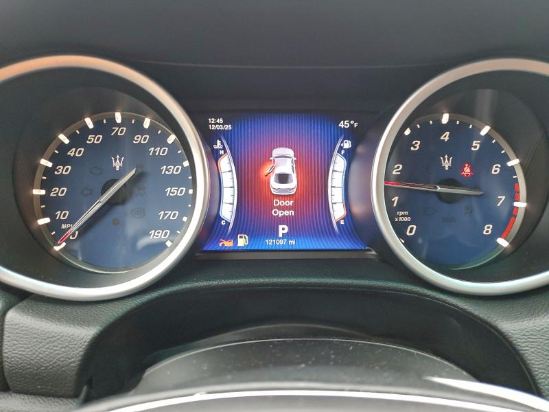 Photo 9 from auction – 2014 MASERATI GHIBLI with VIN ZAM57XSA4E1093716