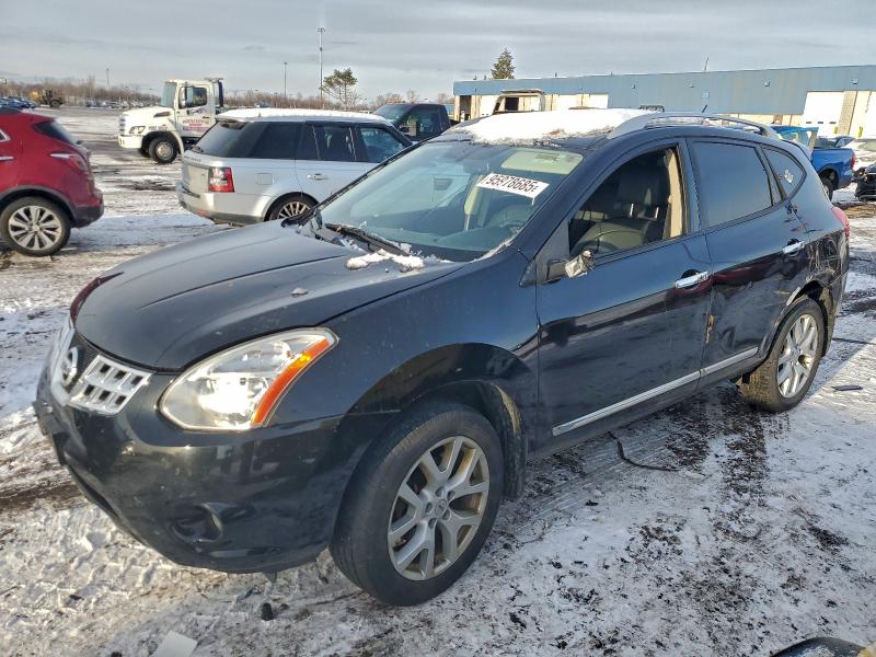 NISSAN ROGUE S 2011 with VIN JN8AS5MV9BW677182 - Photo from auction
