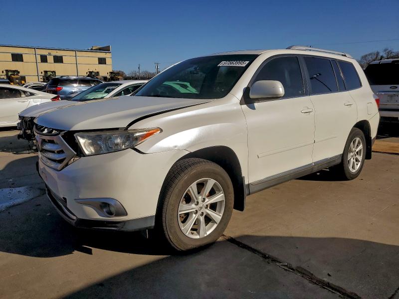 TOYOTA HIGHLANDER 2012 with VIN 5TDZK3EH0CS068060 - Photo from auction