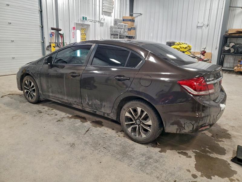 Photo 2 from auction – 2013 HONDA CIVIC LX with VIN 2HGFB2F57DH039769