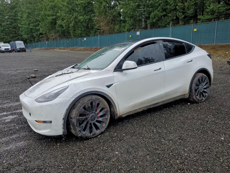 Foto 1 de la subasta – 2022 TESLA MODEL Y con VIN 7SAYGDEF6NF488742