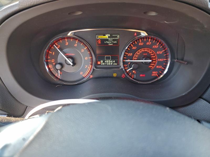 Photo 9 from auction – 2016 SUBARU WRX with VIN JF1VA1B65G9819611