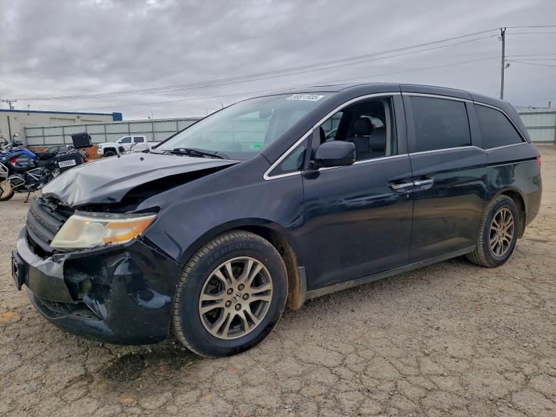 HONDA ODYSSEY EX 2013 with VIN 5FNRL5H69DB019917 - Photo from auction