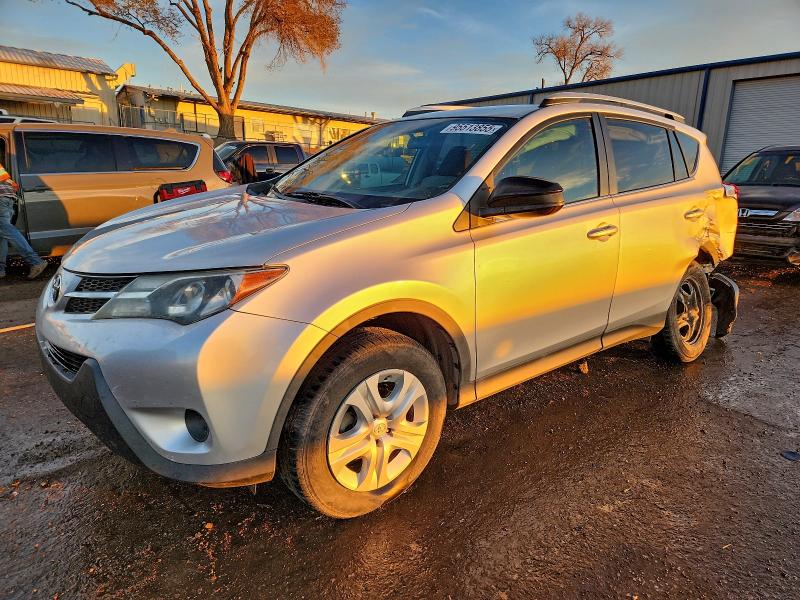 TOYOTA RAV4 LE 2015 with VIN 2T3ZFREV9FW227495 - Photo from auction