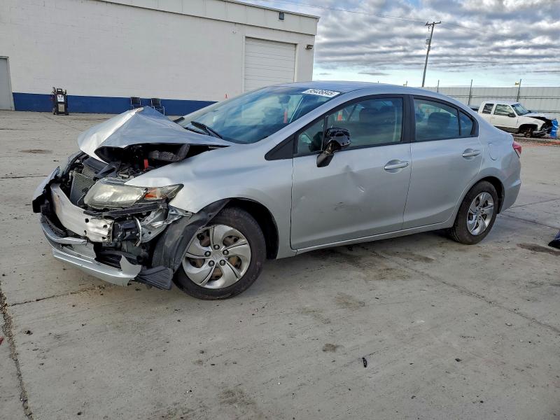 Photo 1 from auction – 2013 HONDA CIVIC LX with VIN 19XFB2F53DE263969