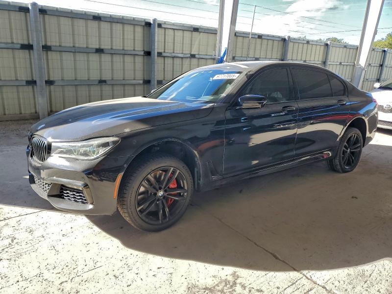 BMW 750 I 2017 with VIN WBA7F0C38HGM22133 - Photo from auction