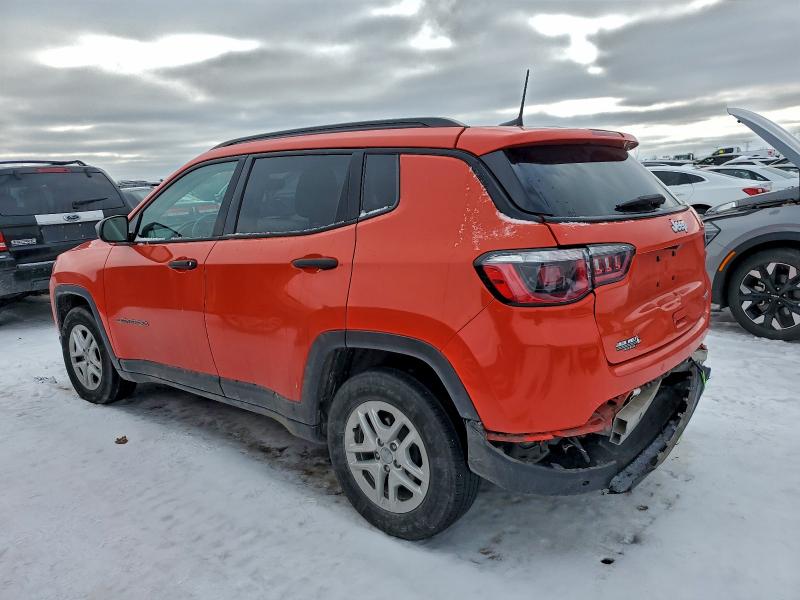 Photo 2 from auction – 2018 JEEP COMPASS SP with VIN 3C4NJCAB2JT186178