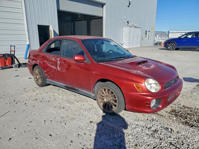 Photo 4 from auction – 2002 SUBARU IMPREZA WR with VIN JF1GD29622G511702