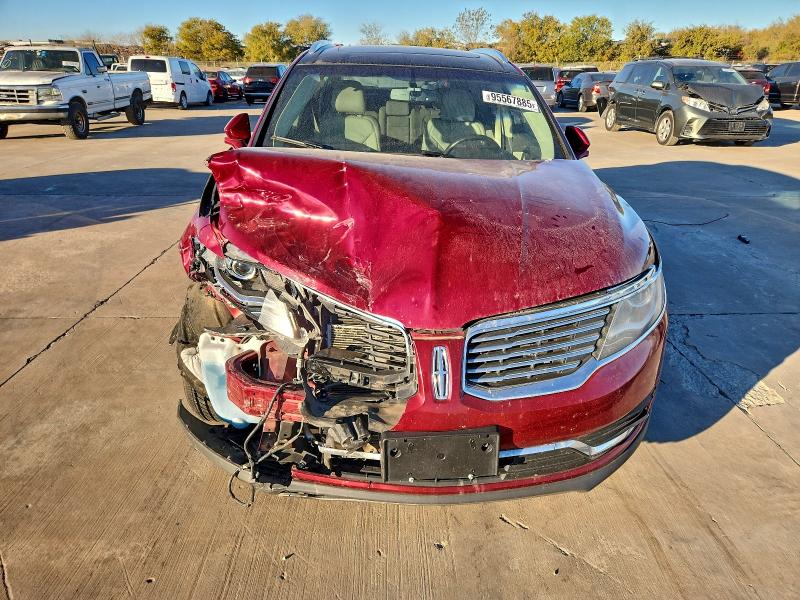 Photo 5 from auction – 2016 LINCOLN MKX SELECT with VIN 2LMTJ6KR4GBL76573