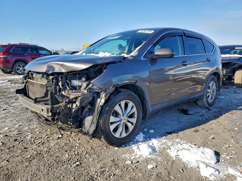 HONDA CR-V EX 2012 with VIN 5J6RM3H56CL017282 - Photo from auction