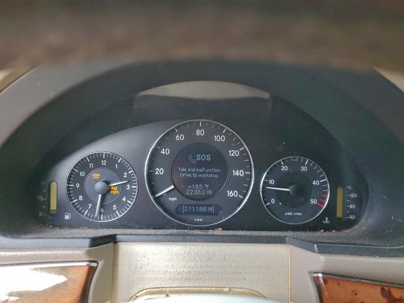 Photo 9 from auction – 2005 MERCEDES-BENZ E 320 CDI with VIN WDBUF26J05A708566