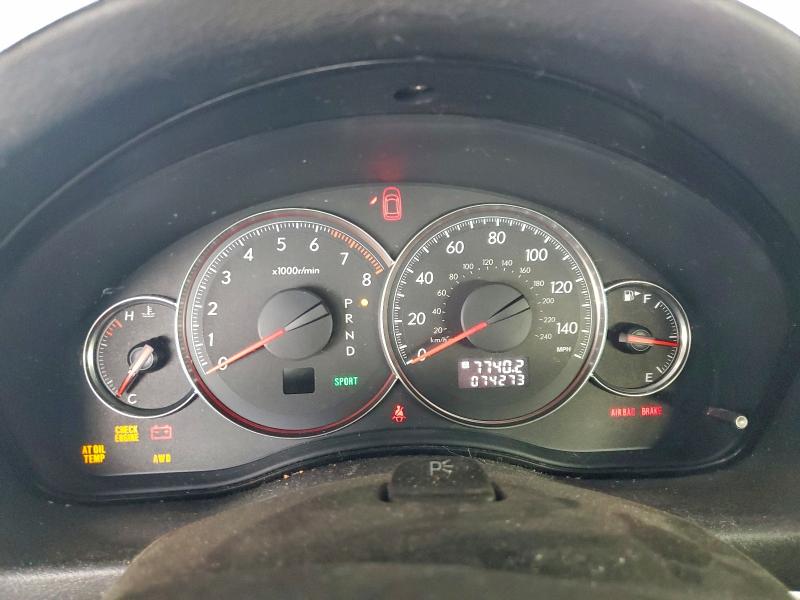Photo 9 from auction – 2008 SUBARU OUTBACK 2. with VIN 4S4BP61CX87324698