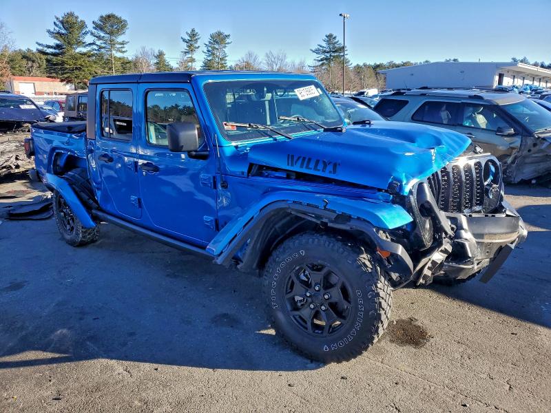 Photo 4 from auction – 2022 JEEP GLADIATOR with VIN 1C6HJTAGXNL140308