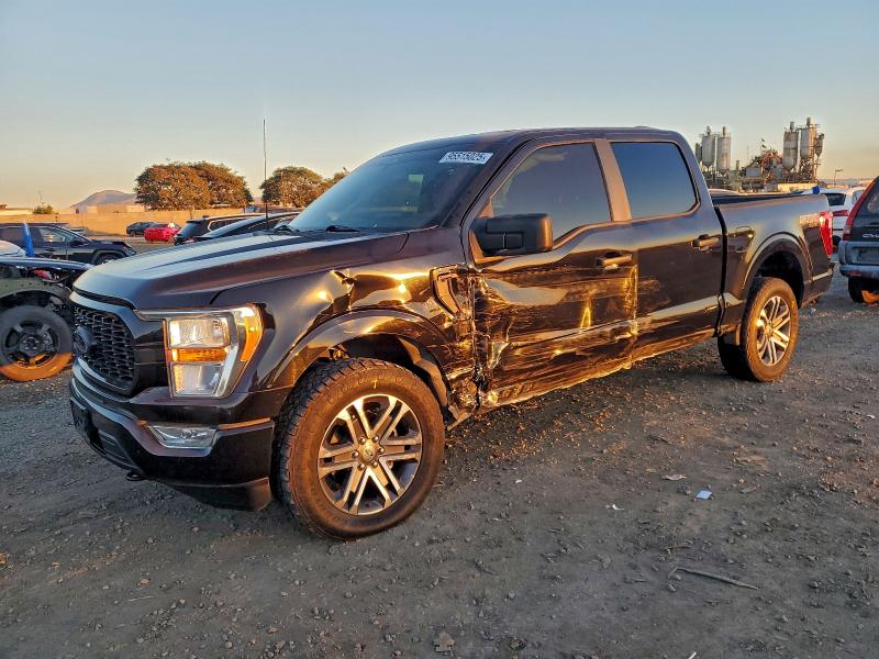 Photo 1 from auction – 2022 FORD F150 SUPER with VIN 1FTEW1EP1NKD51463