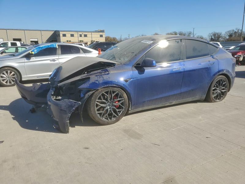TESLA MODEL Y 2023 with VIN 7SAYGDEF6PF647665 - Photo from auction