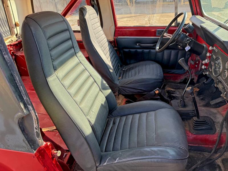 Photo 11 from auction – 1985 JEEP JEEP CJ7 with VIN 1JCCF87A1FT034351