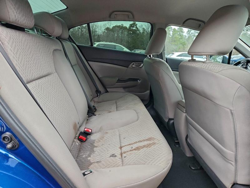 Photo 10 from auction – 2015 HONDA CIVIC LX with VIN 19XFB2F55FE240793
