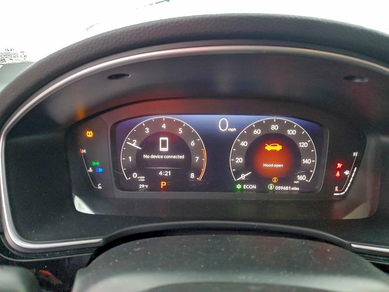 Photo 9 from auction – 2022 HONDA CIVIC TOUR with VIN 2HGFE1F98NH308707