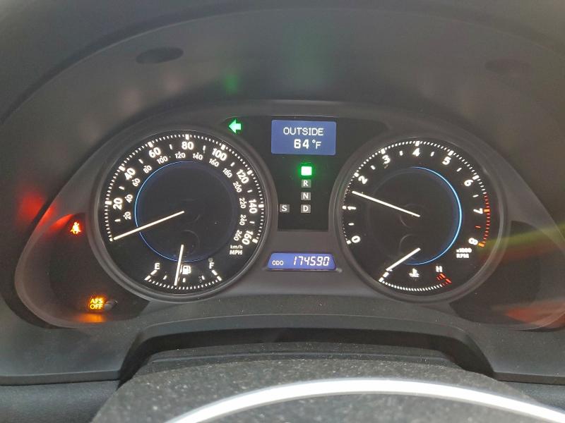 Photo 9 from auction – 2009 LEXUS IS 250 with VIN JTHBK262495097225