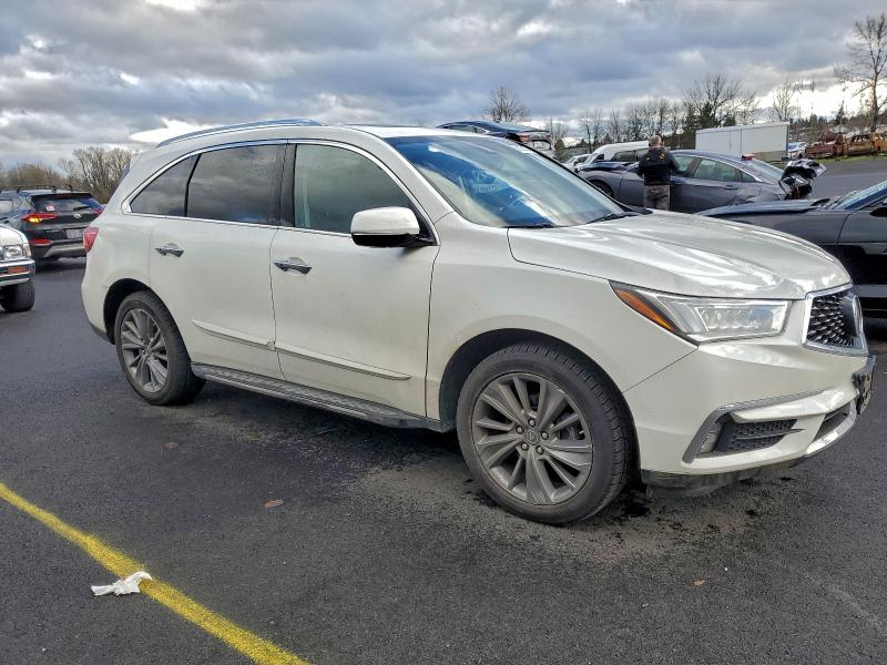 Photo 4 from auction – 2017 ACURA MDX TECHNO with VIN 5FRYD4H55HB027527