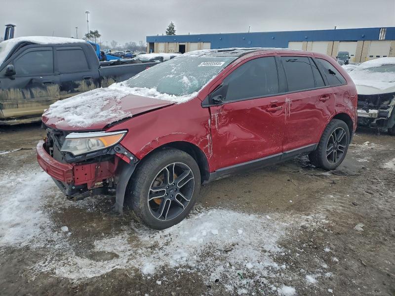 FORD EDGE SEL 2013 with VIN 2FMDK4JC3DBA38298 - Photo from auction