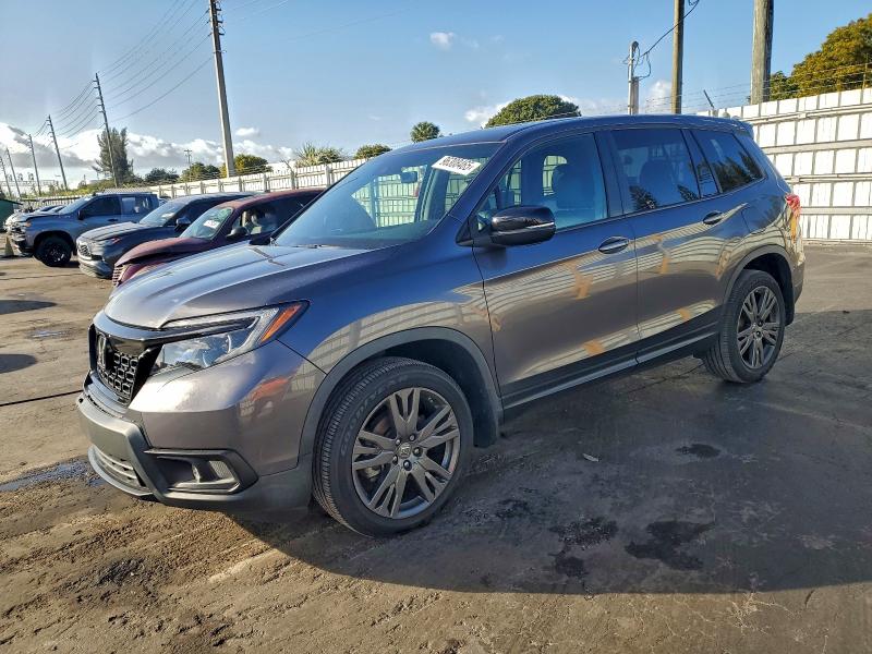HONDA PASSPORT E 2020 with VIN 5FNYF7H55LB002925 - Photo from auction