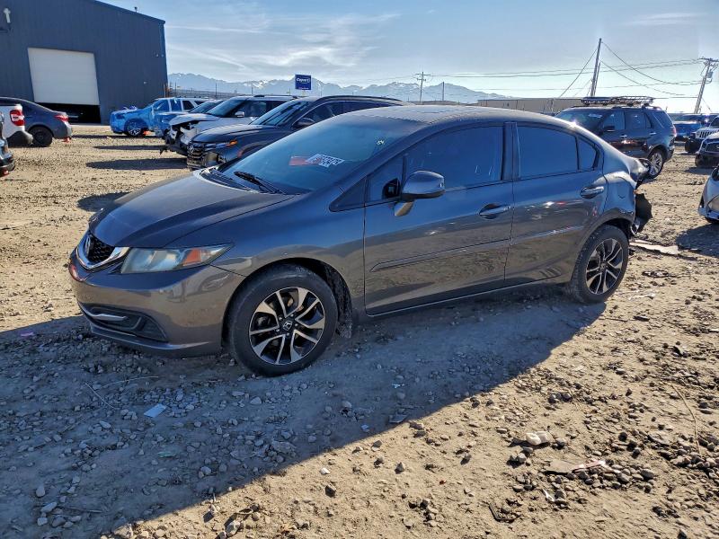HONDA CIVIC EX 2013 with VIN 2HGFB2F80DH508064 - Photo from auction