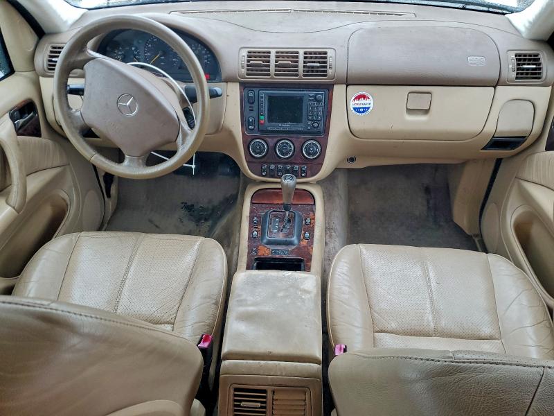 Photo 8 from auction – 2002 MERCEDES-BENZ ML 320 with VIN 4JGAB54E62A363297