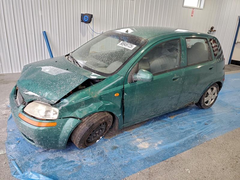 CHEVROLET AVEO 2004 with VIN KL1TD62614B162324 - Photo from auction