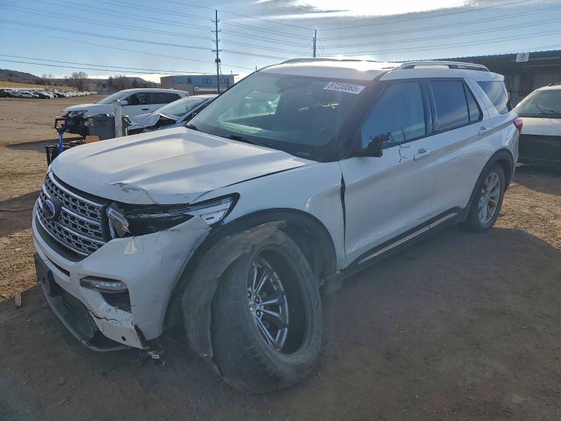 FORD EXPLORER L 2021 with VIN 1FMSK8FH6MGA40610 - Photo from auction