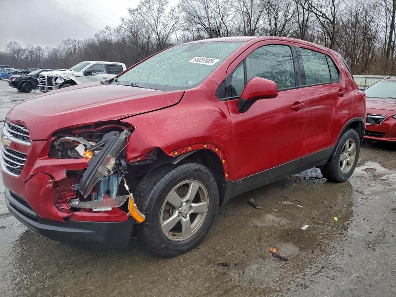CHEVROLET TRAX 1LS 2015 with VIN KL7CJPSB1FB256577 - Photo from auction