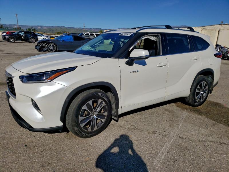 TOYOTA HIGHLANDER 2021 с VIN 5TDHARAH7MS009404 - Фото с аукциона
