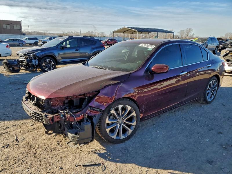 HONDA ACCORD SPO 2014 with VIN 1HGCR2F51EA124637 - Photo from auction