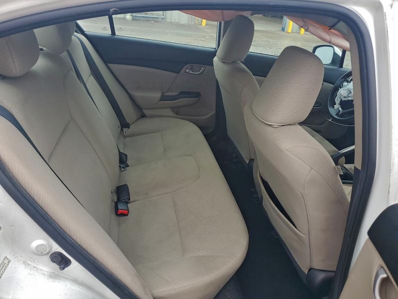 Photo 10 from auction – 2013 HONDA CIVIC LX with VIN 19XFB2F53DE091636