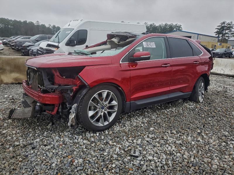 FORD EDGE TITAN 2015 with VIN 2FMPK3K99FBB58426 - Photo from auction