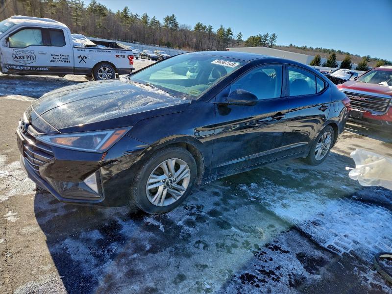 HYUNDAI ELANTRA SE 2019 with VIN KMHD84LF6KU786539 - Photo from auction